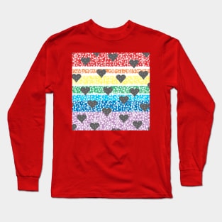 Rainbow Heart Long Sleeve T-Shirt